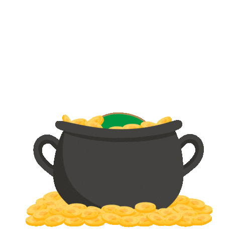 St Patricks Day Good Luck Sticker by Squishmallows