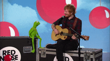 Ed Sheeran Singing GIF by Red Nose Day