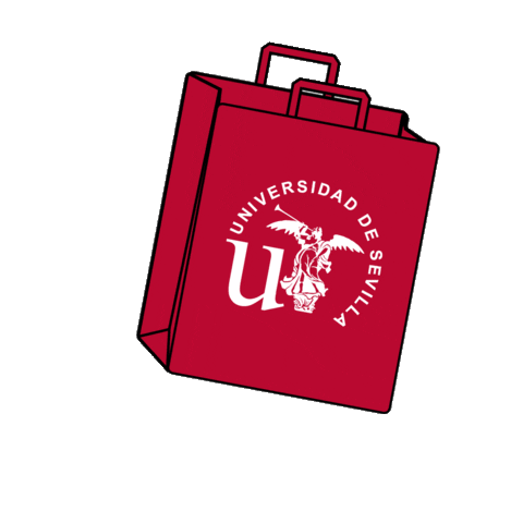 University Mochila Sticker by Universidad de Sevilla