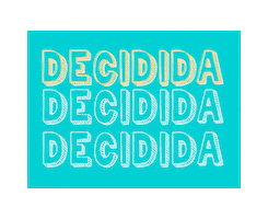 Decididamente Sticker by luisannasanchezs