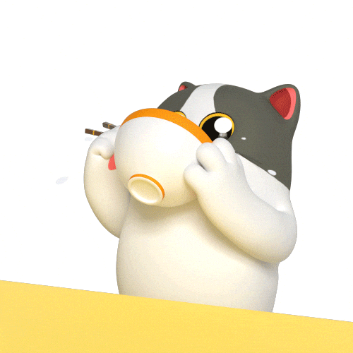 Hungry Cat GIF by Liberty Cats Emojis