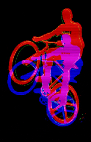 Rainbow Wheelie GIF by Spray.Bike Australia