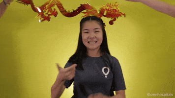 Chinese New Year Girl GIF by Children's Miracle Network Hospitals