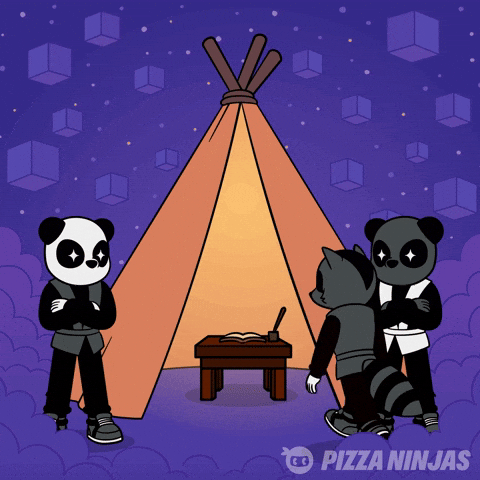 Loop Book GIF by Pizza Ninjas