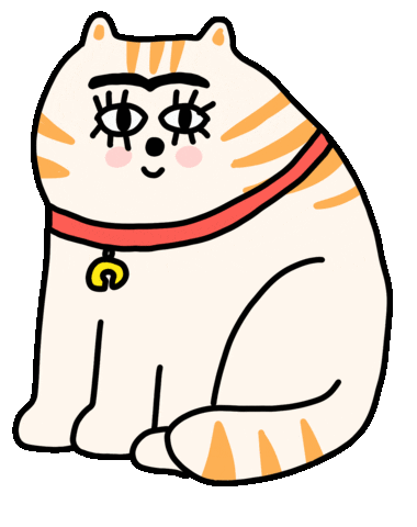 Cat Sticker by pey chi
