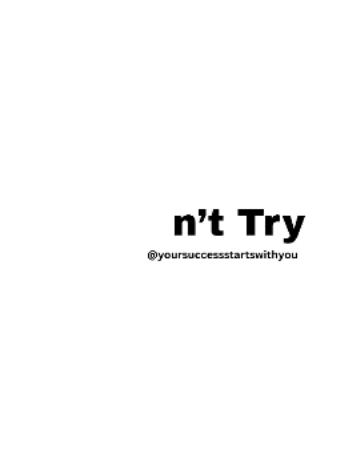 Your Success Starts With You GIF