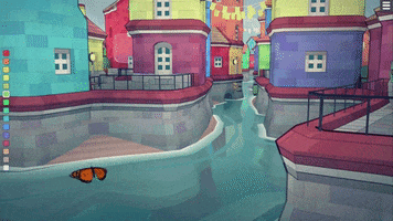 Townscape Butterflies GIF