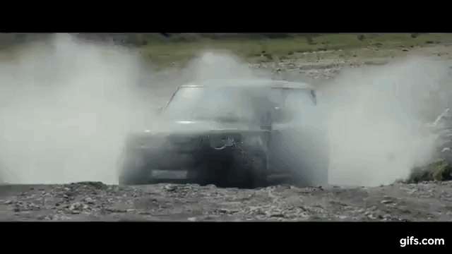 James Bond Defender GIF by Land Rover UK Find & Share on