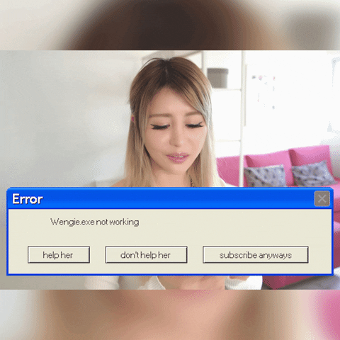 Confused Error GIF by Wengie