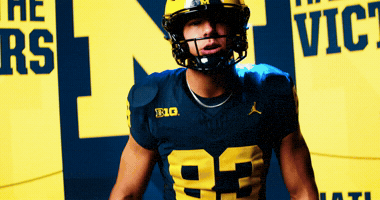 Go Blue Michigan Football GIF by Michigan Athletics