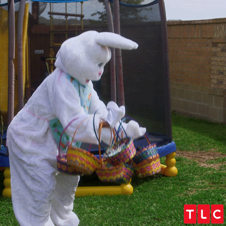 Easter Bunny Crying GIF by TLC