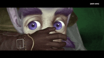 Nervous Oh No GIF by Adult Swim