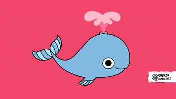 SWR-Kindernetz animation animals water whale GIF
