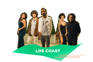 Los Coast Sticker by Live On The Green Music Festival