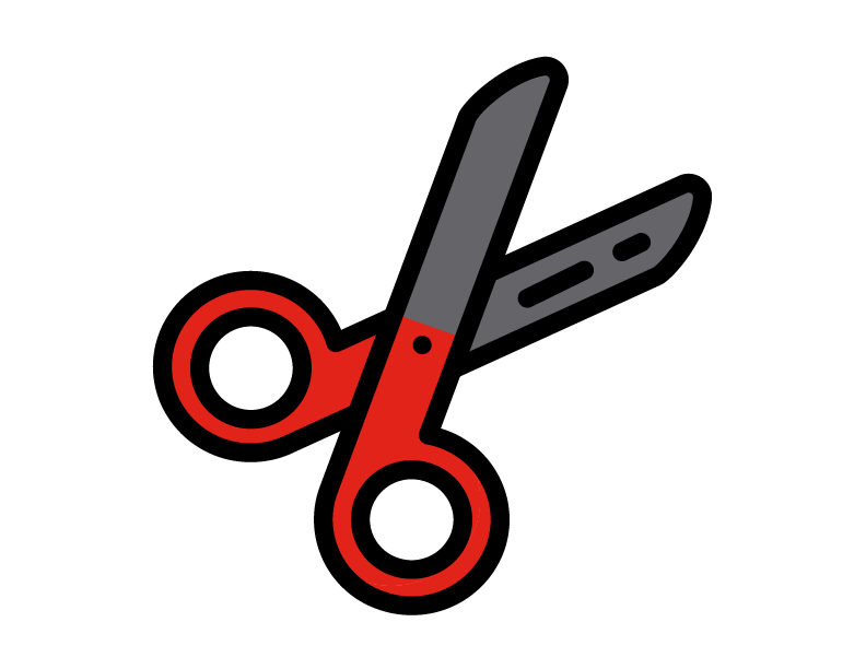 Cut Scissors Sticker by Fanshawe College for iOS & Android GIPHY