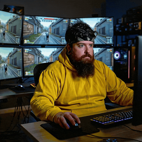 Angry Gamer GIF