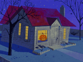 halloween scared zombie house halloween gif