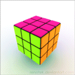  animation deviantart cube looping rubix cube GIF