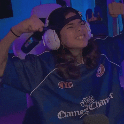 Streamer Flexing GIF