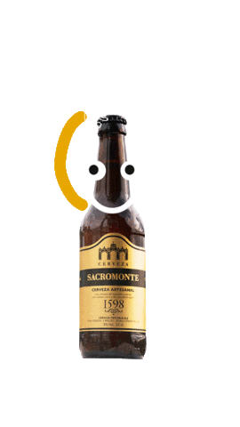 Beer Sticker by Sacromonte