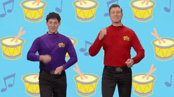 Drummers Drumming GIF by The Wiggles