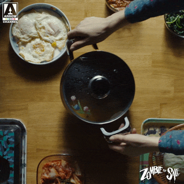 Hungry Piping Hot GIF by Arrow Video