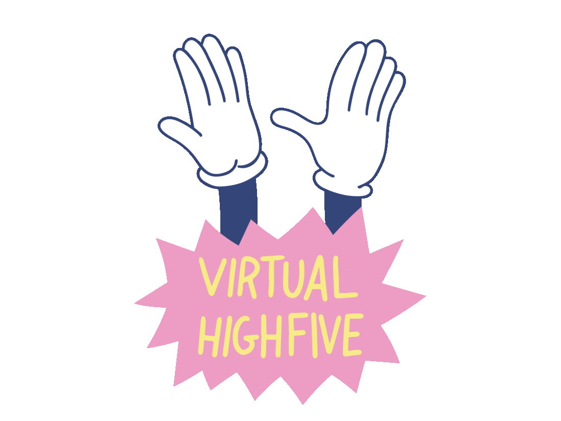 High Five Sticker by chrixmorix for iOS & Android GIPHY