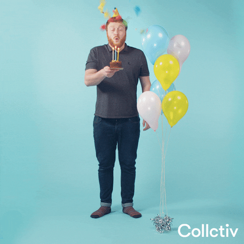 Celebration Birthday GIF by Collctiv