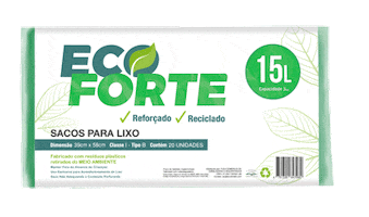 Litros Sacoparalixo Sticker by Ecoforte