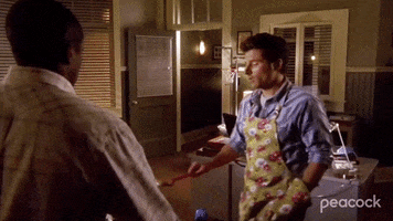 Baking Shawn Spencer GIF by PeacockTV
