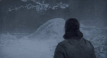dragon coming out of snow GIF by Vulture.com