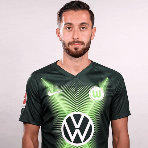 Yunus Malli Soccer GIF by VfL Wolfsburg