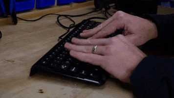 Mark Rober Typing GIF by The Streamy Awards