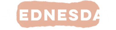 Wednesday Sticker