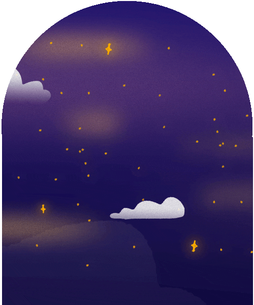 Night Sky Illustration GIF - Find & Share on GIPHY