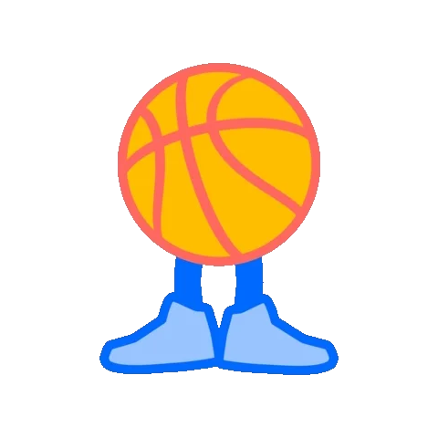 Basketball Head Dancing Sticker