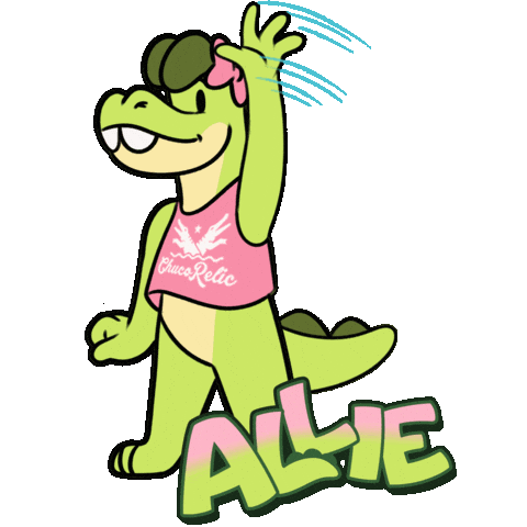 El Paso Alligator Sticker by Chuco Relic