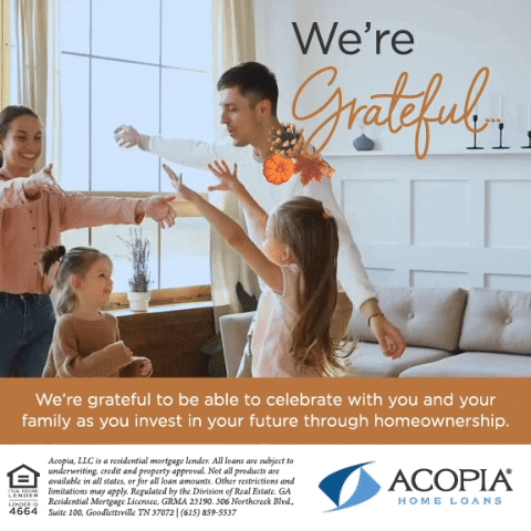 Thanksgiving Ahl GIF by Acopia Home Loans