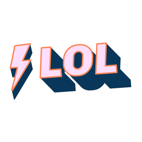 Laugh Out Loud Lol Sticker by Ehrenstrahle