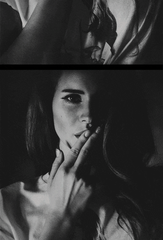 black and white