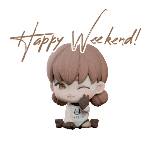 Happy Cute Girl Sticker by Level Up Beaute