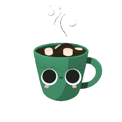 Christmas Coffee Sticker