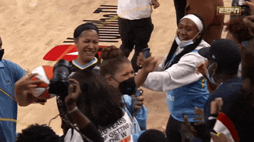 Chicago Sky Reaction GIF by WNBA