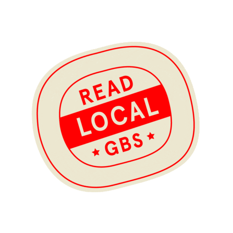Glass Bookshop Sticker
