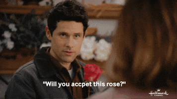 The Bachelor Will You Accept This Rose GIF by Hallmark Channel