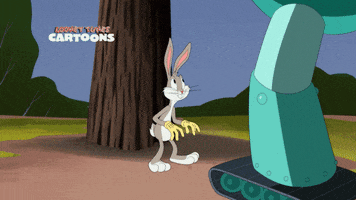 Scared Looney Tunes GIF by Cartoon Network Asia