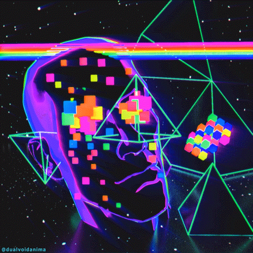 Rainbow Love GIF by dualvoidanima