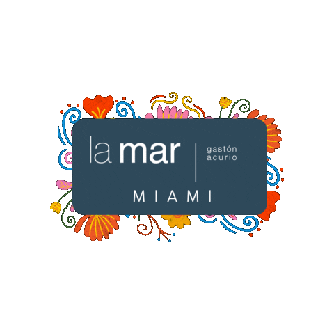 La Mar Miami Sticker by La Mar by Gastón Acurio