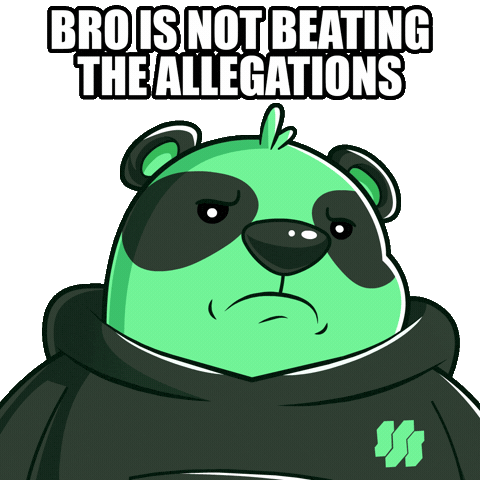 Suspicious Allegations Sticker by SuperVerse