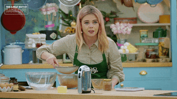 Nervous Cake GIF by The Great British Bake Off